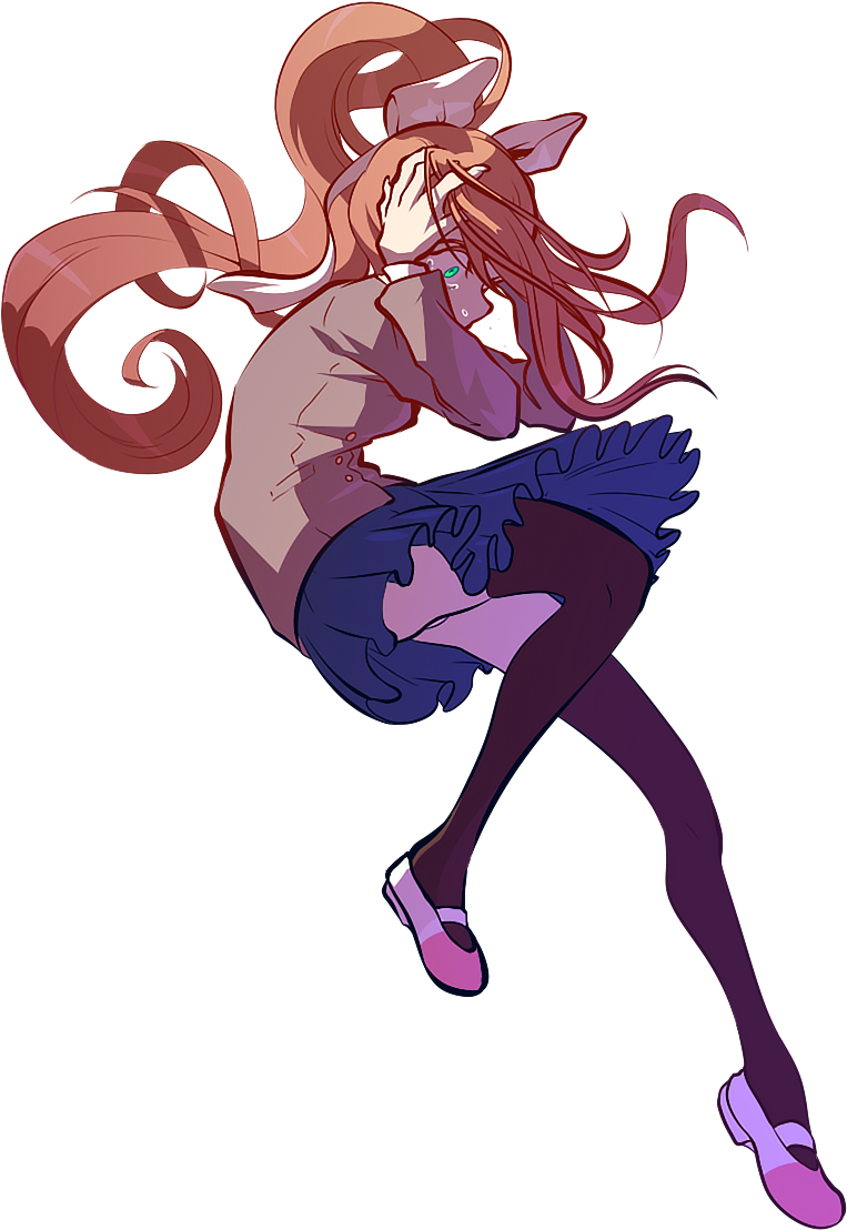 Monika D D L C Artwork PNG Image