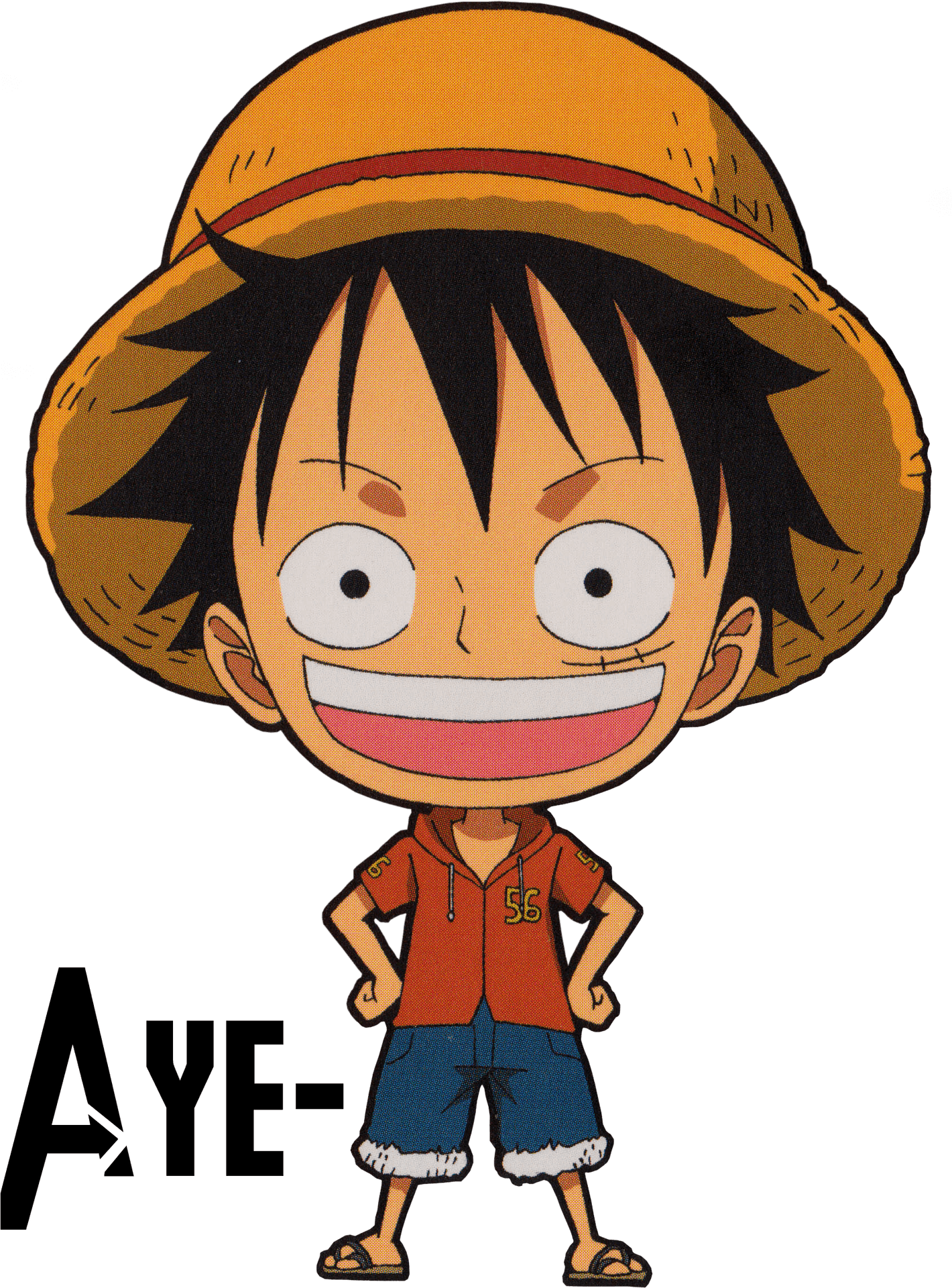 Monkey D Luffy One Piece Character PNG Image