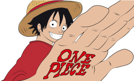 Monkey D Luffy One Piece Palm PNG Image