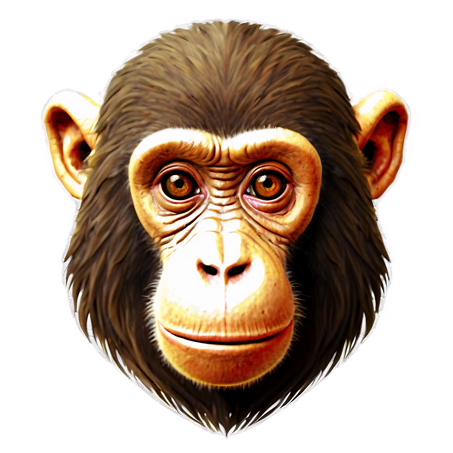 Monkey Face Profile View Png 06272024 PNG Image