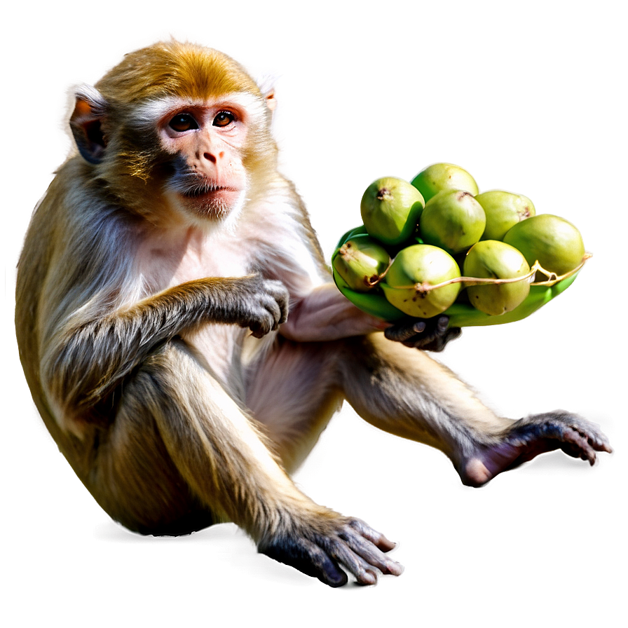 Monkey With Coconut Png 82 PNG Image