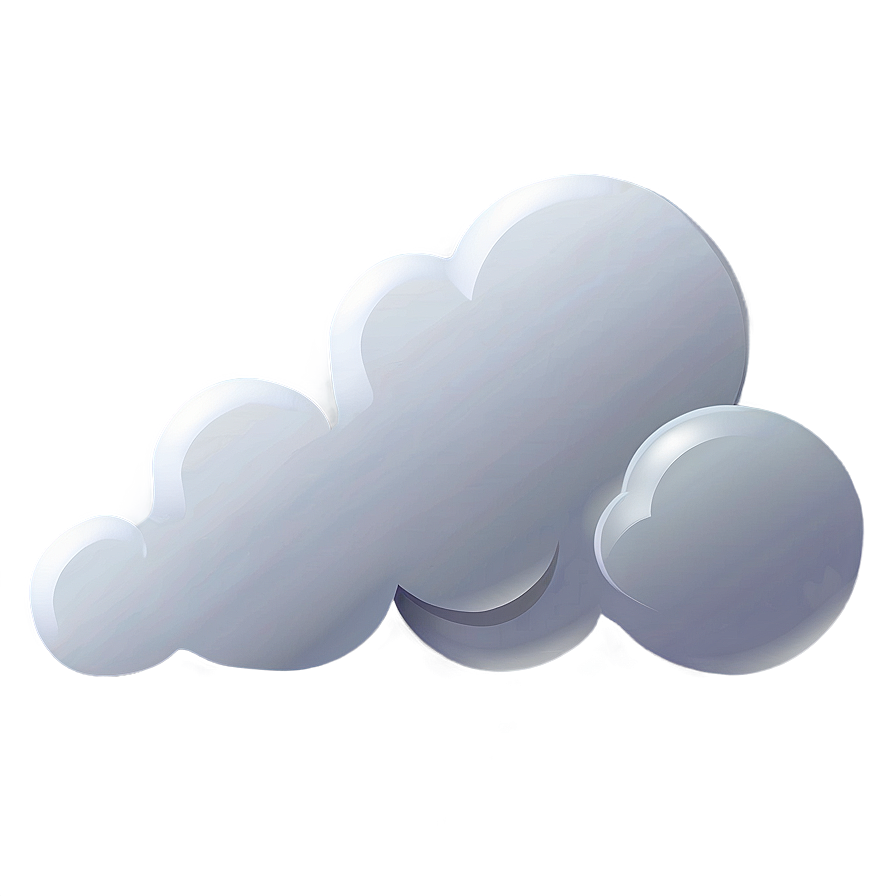 Monochrome Cloud Vector Png Fbq PNG Image