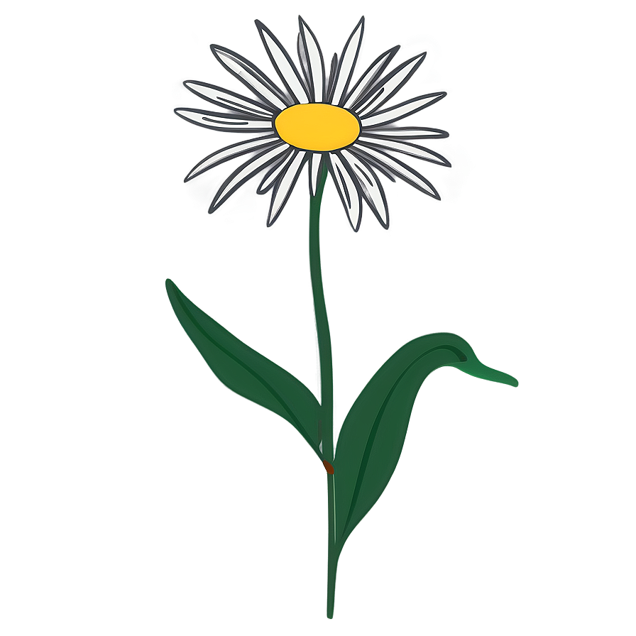 Monochrome Flower Outline Png Gmx PNG Image