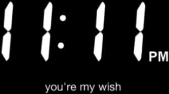 Monochrome Wish Overlay PNG Image