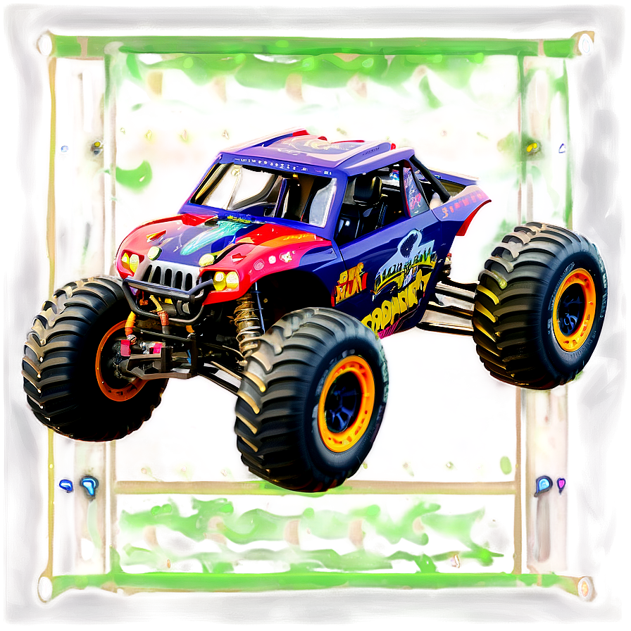 Monster Buggy Showdown Png 06252024 PNG Image