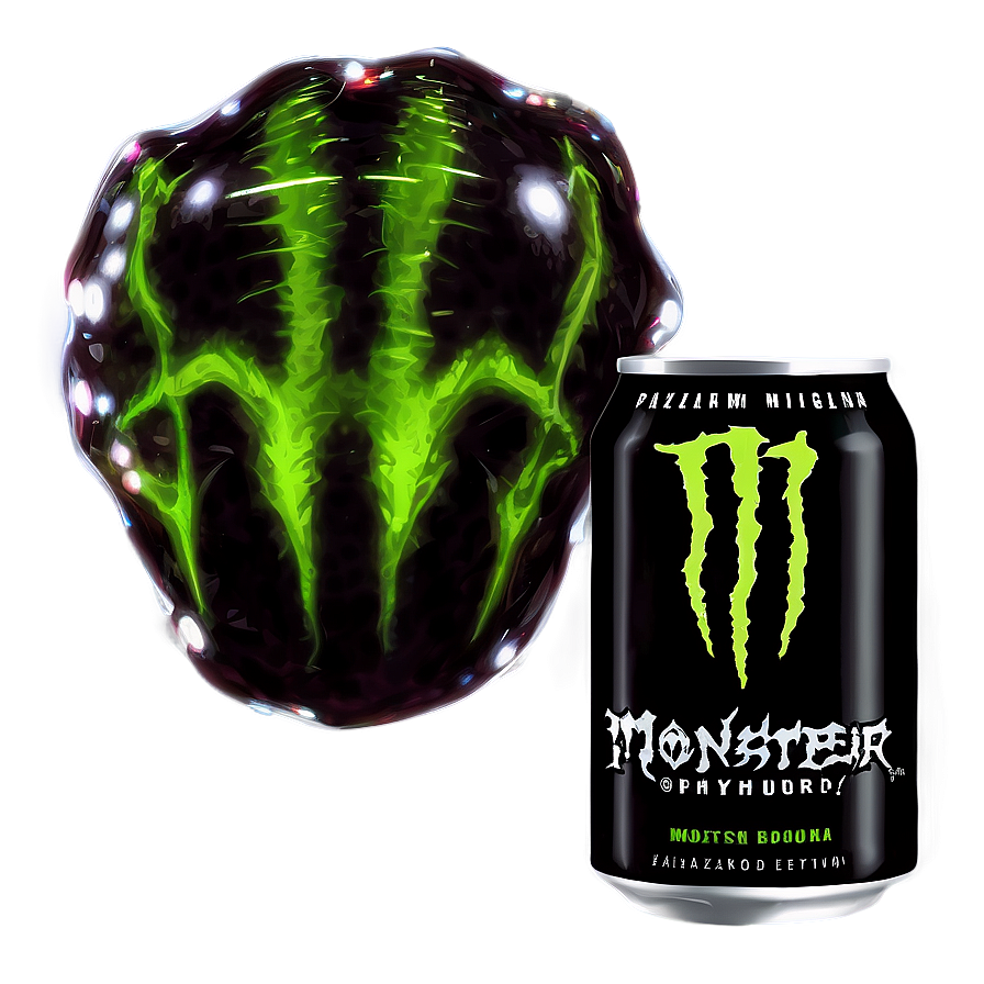 Monster Energy Drink Biohazard Edition Png Cqi PNG Image