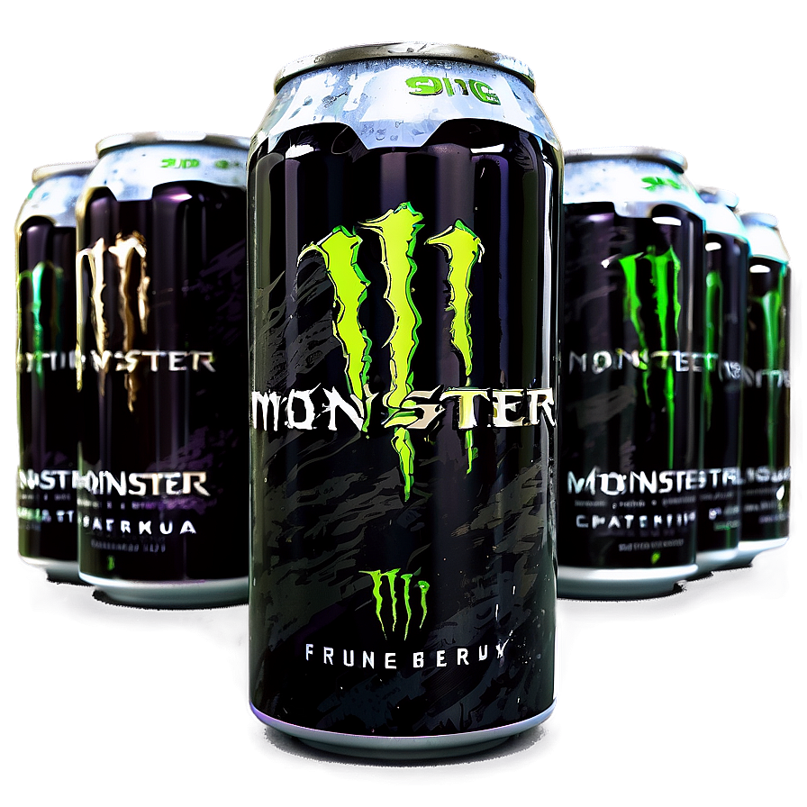 Monster Energy Drink Glitch Effect Png Goy44 PNG Image