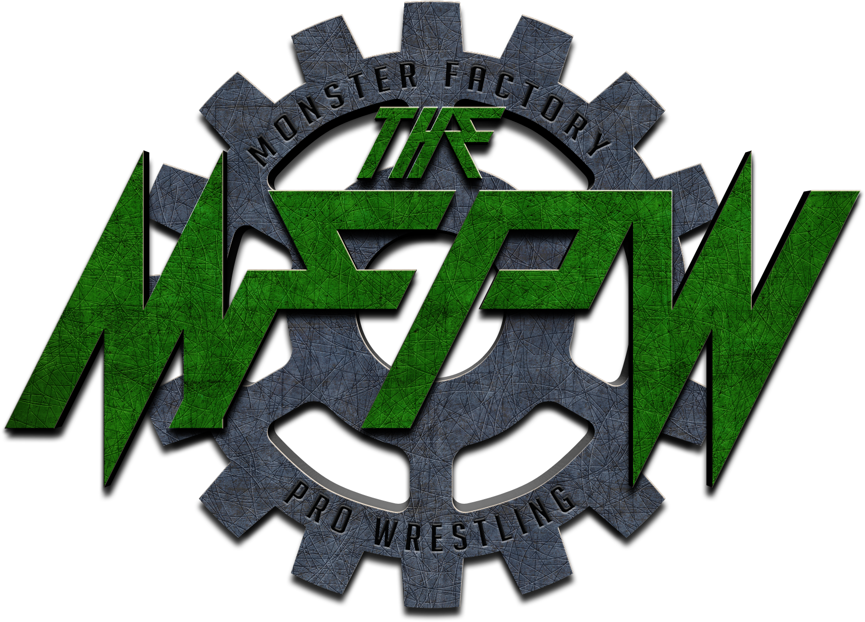 Monster Factory Pro Wrestling Logo PNG Image