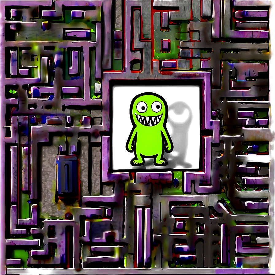 Monster In A Maze Png 62 PNG Image