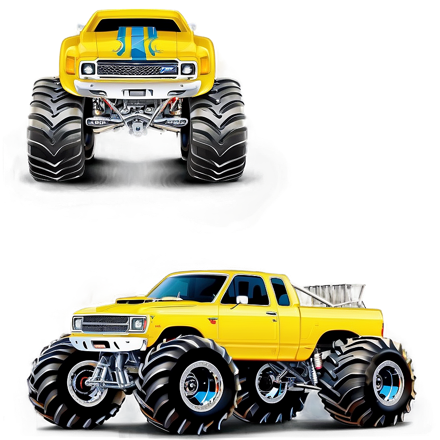 Monster Truck Dynamo Png Oci PNG Image