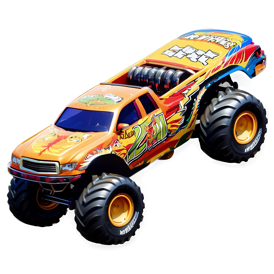 Monster Truck Explosion Png Jdx PNG Image