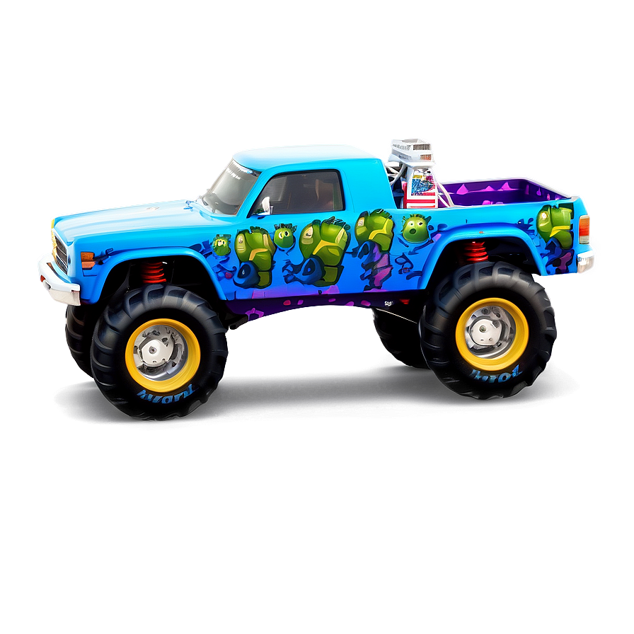 Monster Truck Invasion Png Frv PNG Image