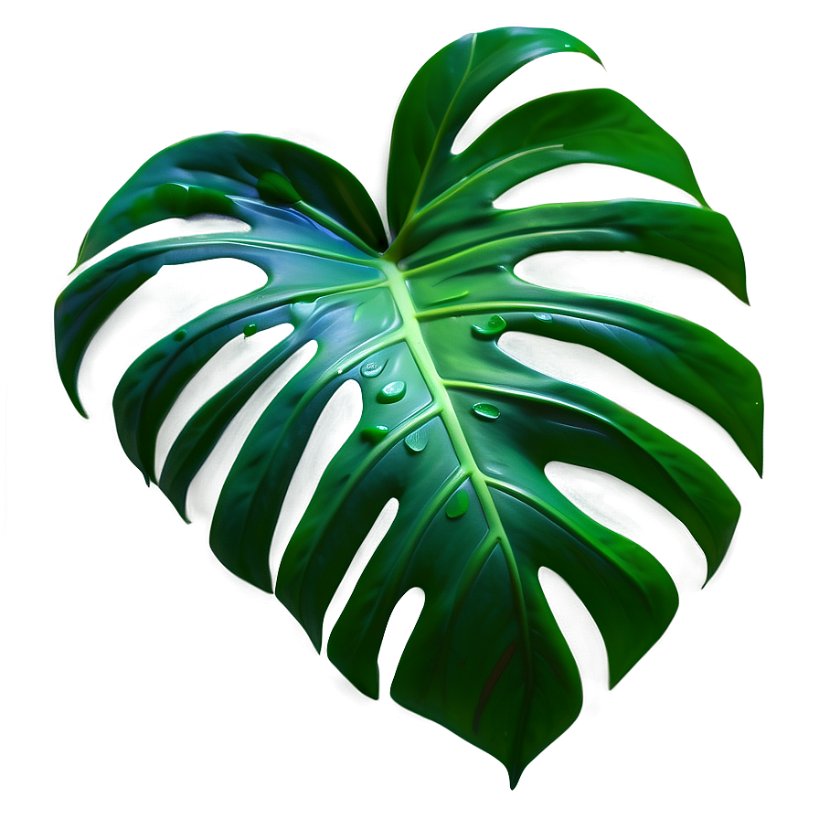 Monstera Leaf Pattern Png 16 PNG Image