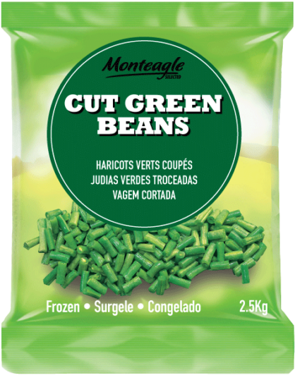 Monteagle Cut Green Beans Package2.5kg PNG Image