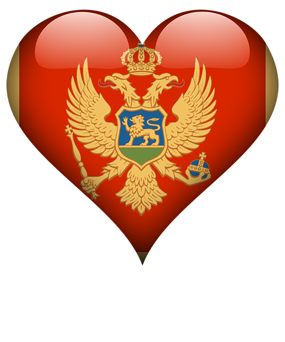 Montenegro Love Coatof Arms PNG Image