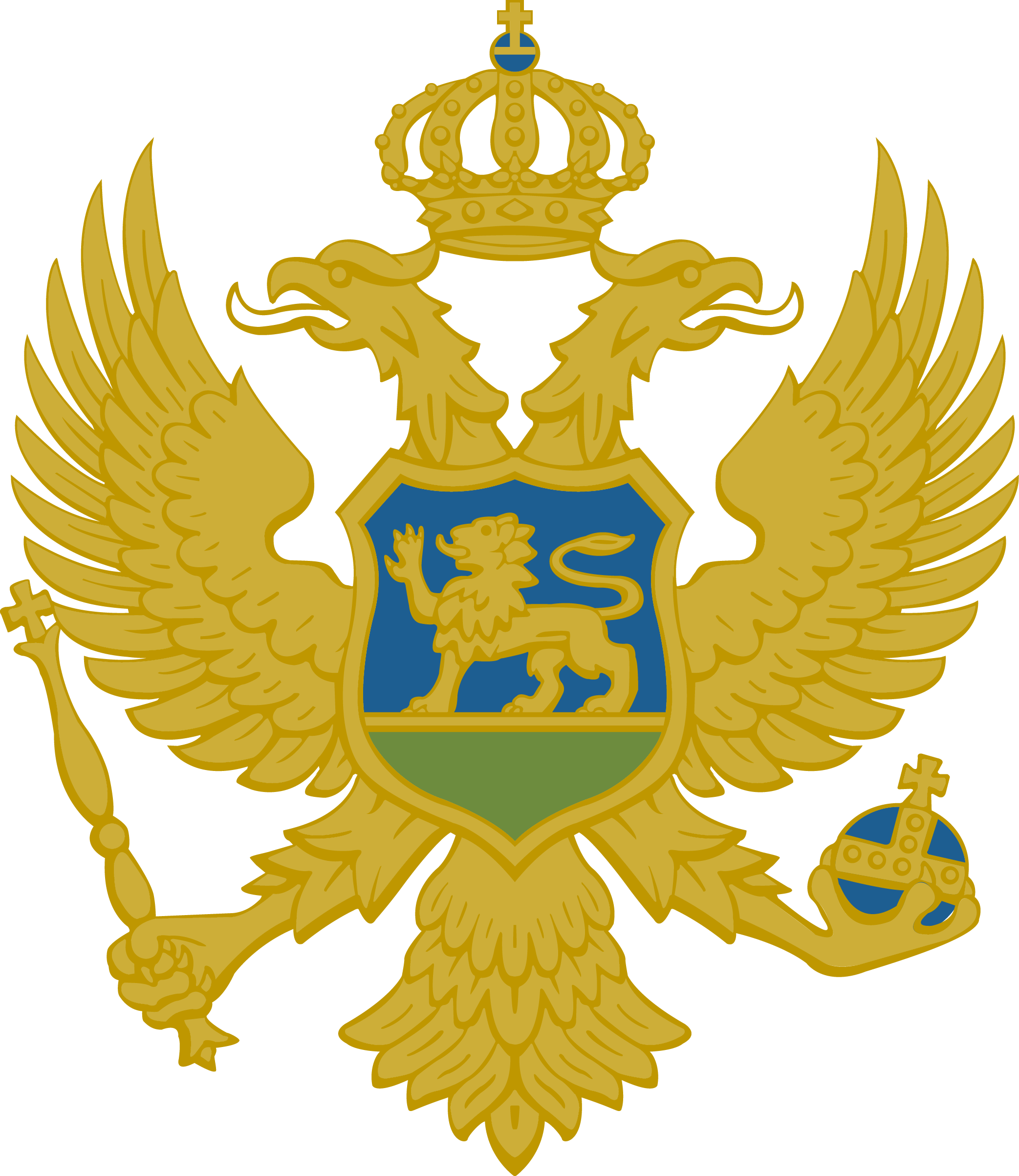 Montenegro State Coatof Arms PNG Image