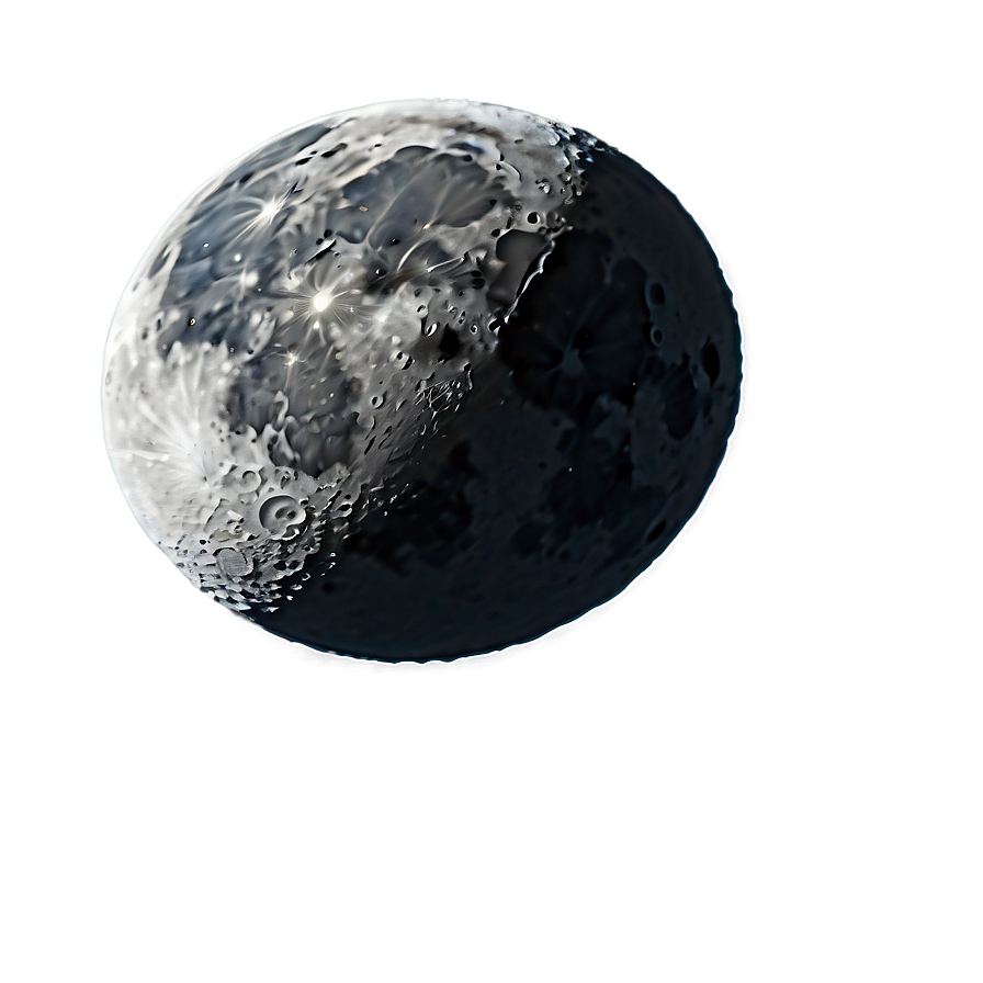 Moon Casting Shadows Png Iwi88 PNG Image