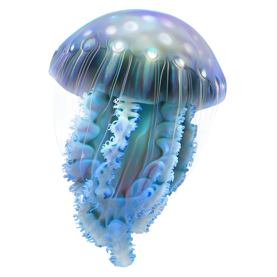 Moon Jelly Ethereal Sea Creature Png Sqi57 PNG Image