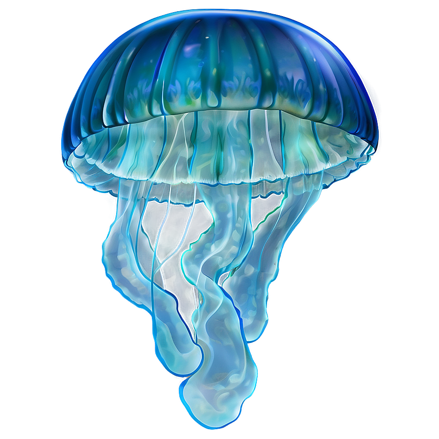 Moon Jelly Transparent Jellyfish Png 06292024 PNG Image