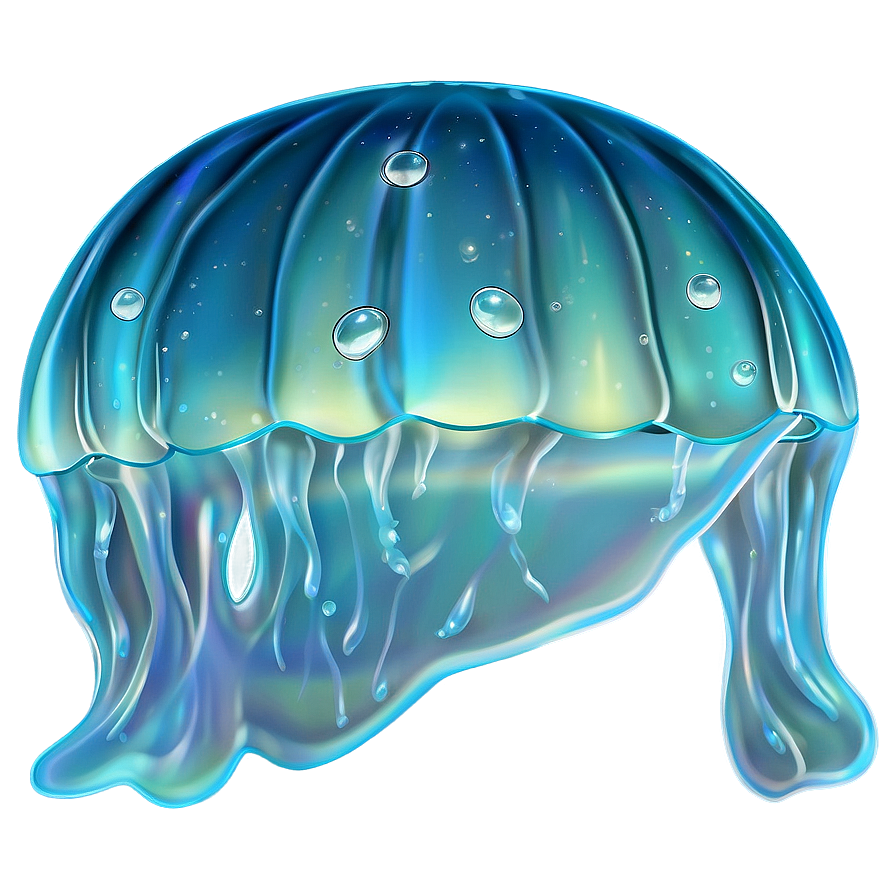 Moon Jelly With Shimmering Effect Png Wrn PNG Image