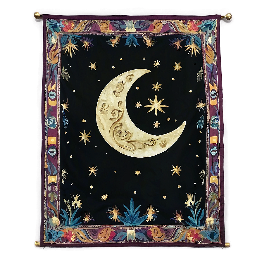 Moon Tapestry Png 5 PNG Image