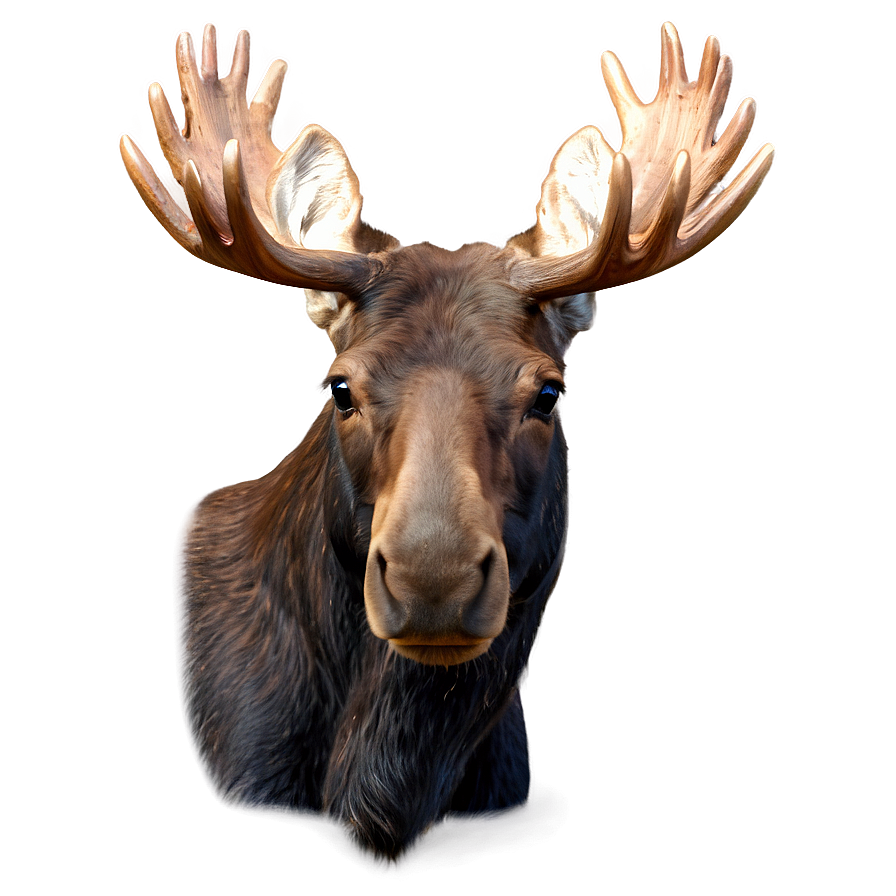 Moose Head B PNG Image