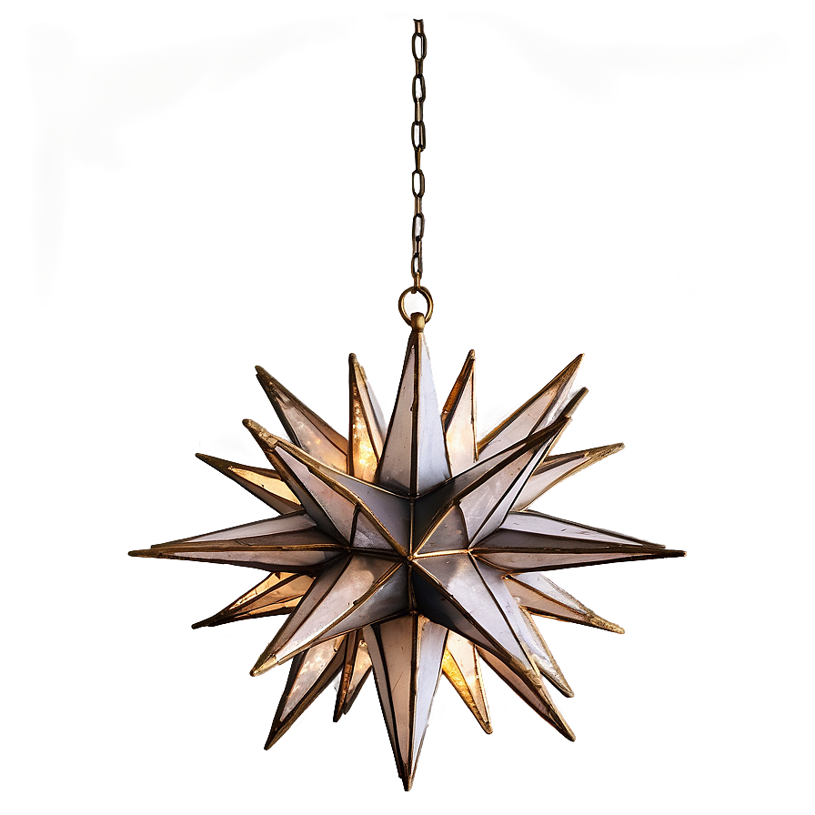 Moravian Star Pendant Light Png 06262024 PNG Image