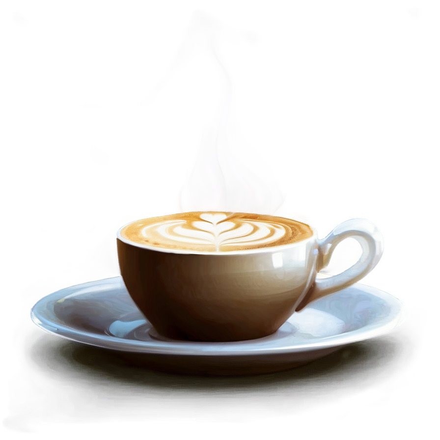 Morning Latte Art Png Qqi3 PNG Image