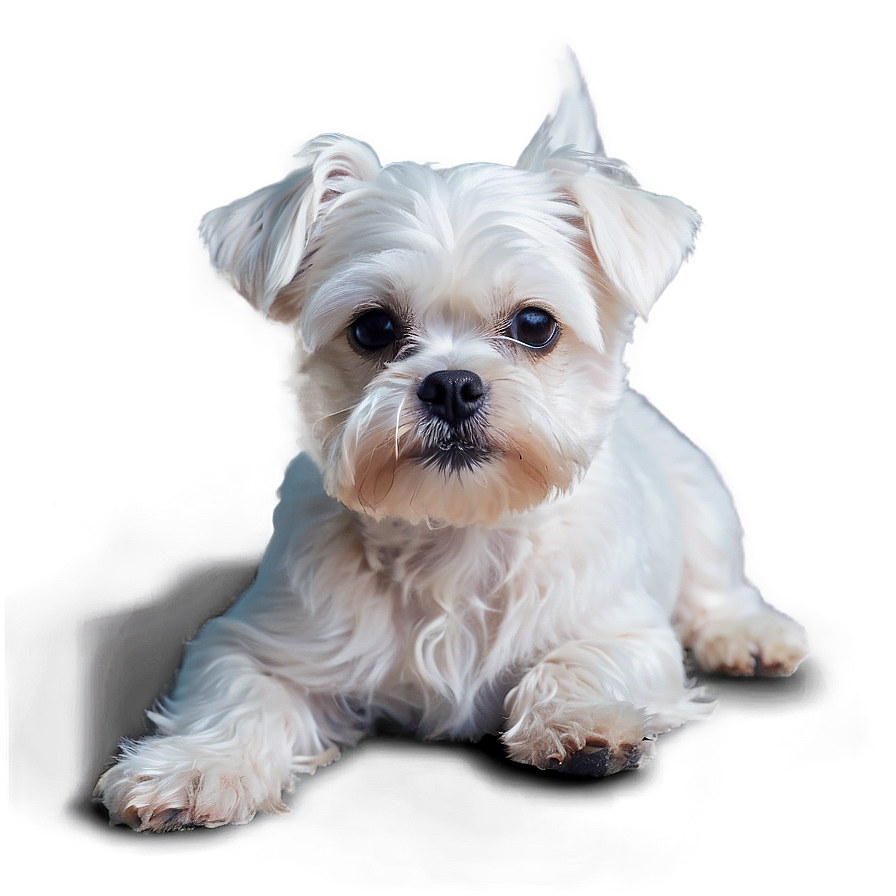 Morose Maltese Png Mmg39 PNG Image