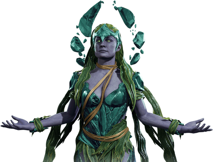 Mortal Kombat Character Cetrion PNG Image