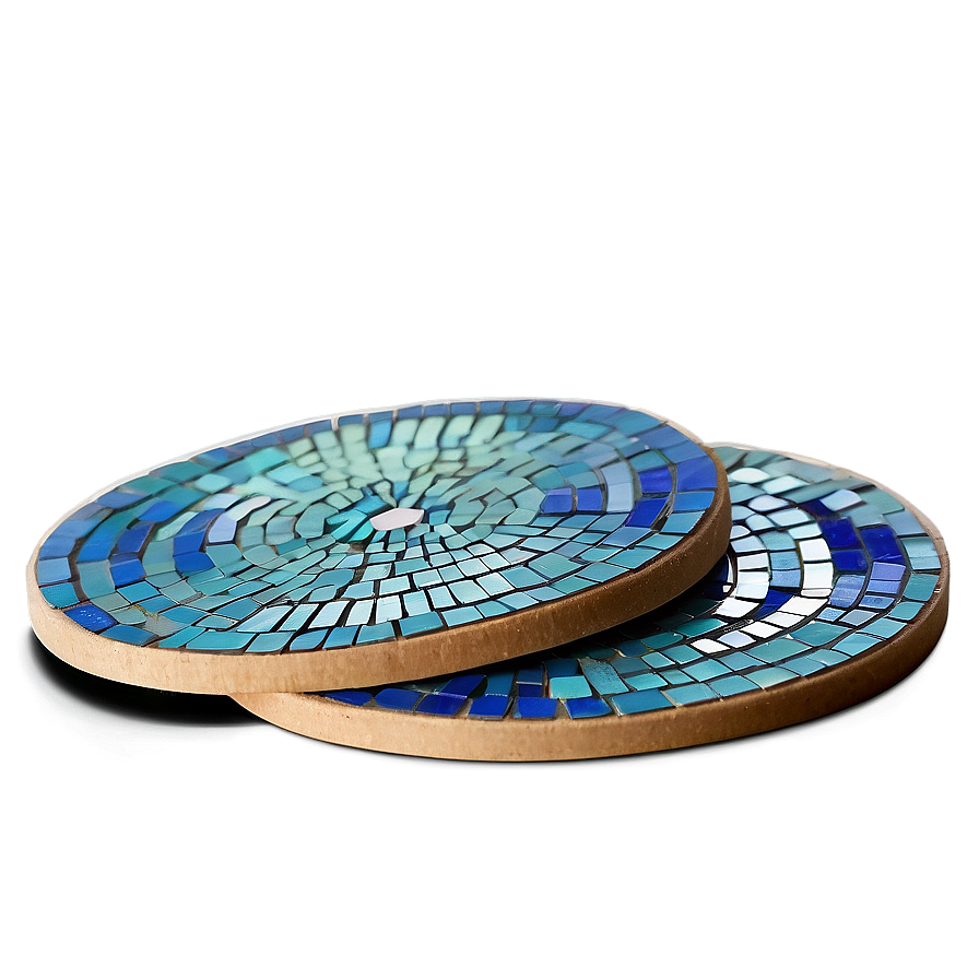 Mosaic Coaster Diy Png Ugm PNG Image