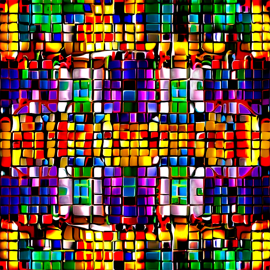 Mosaic Pattern Png Ico98 PNG Image