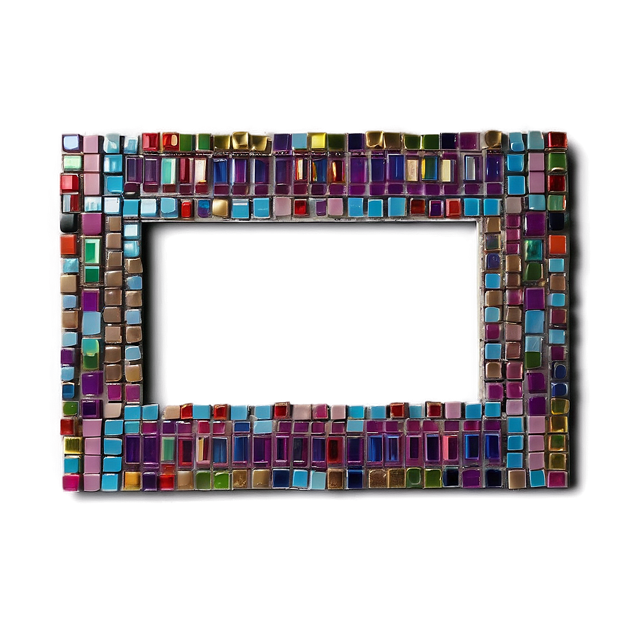 Mosaic Picture Frame Png Ofd10 PNG Image