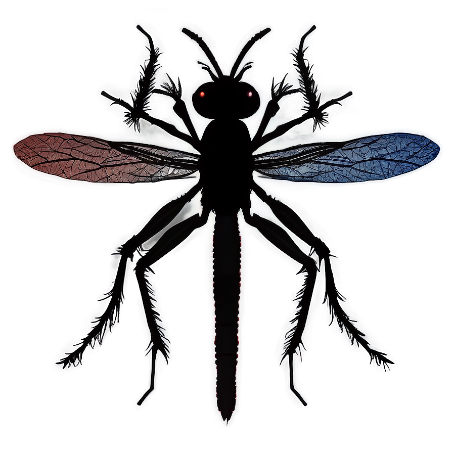 Mosquito Silhouette Png 05242024 PNG Image