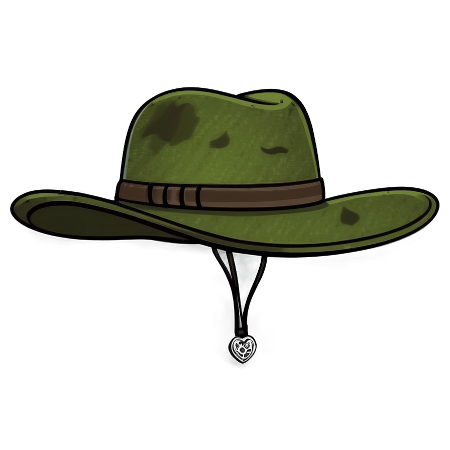 Moss Green Hat Png Iqi51 PNG Image