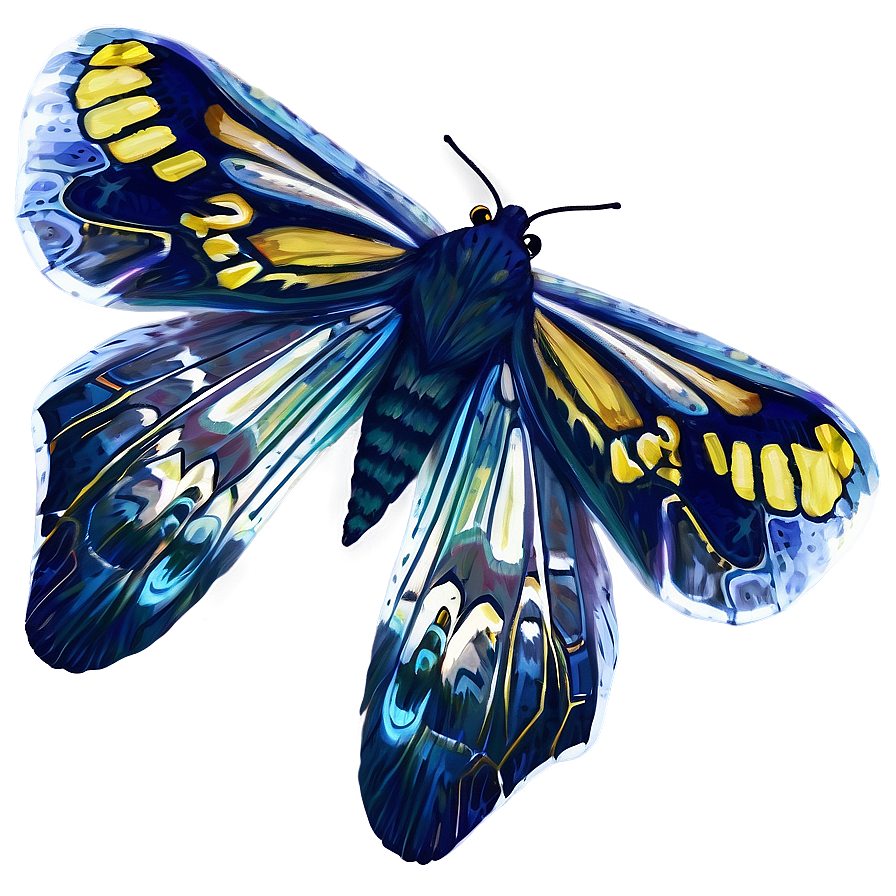 Moth Digital Art Png 52 PNG Image