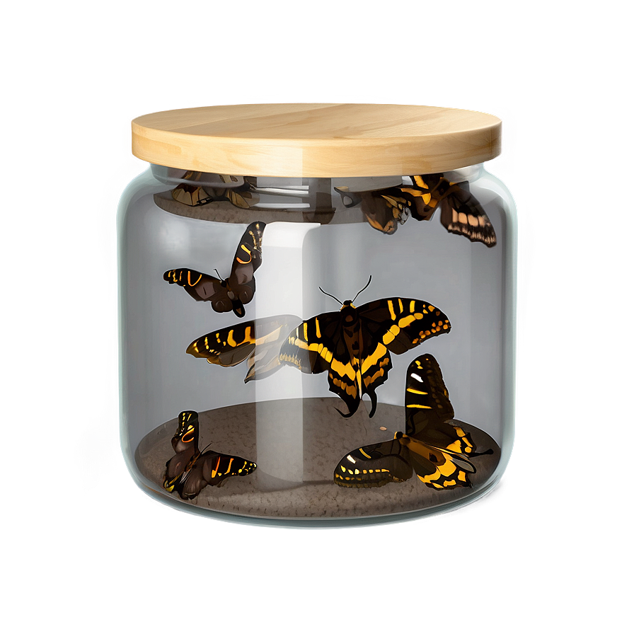 Moth In Jar Png 85 PNG Image