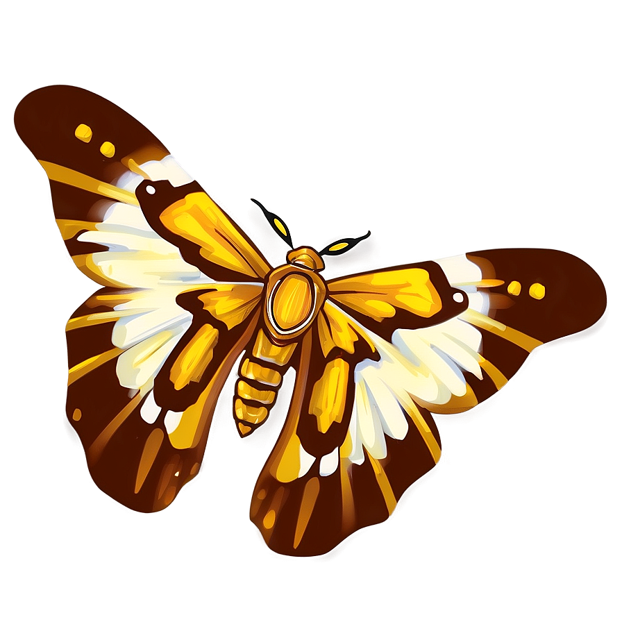 Moth Sketch Png Lhb47 PNG Image