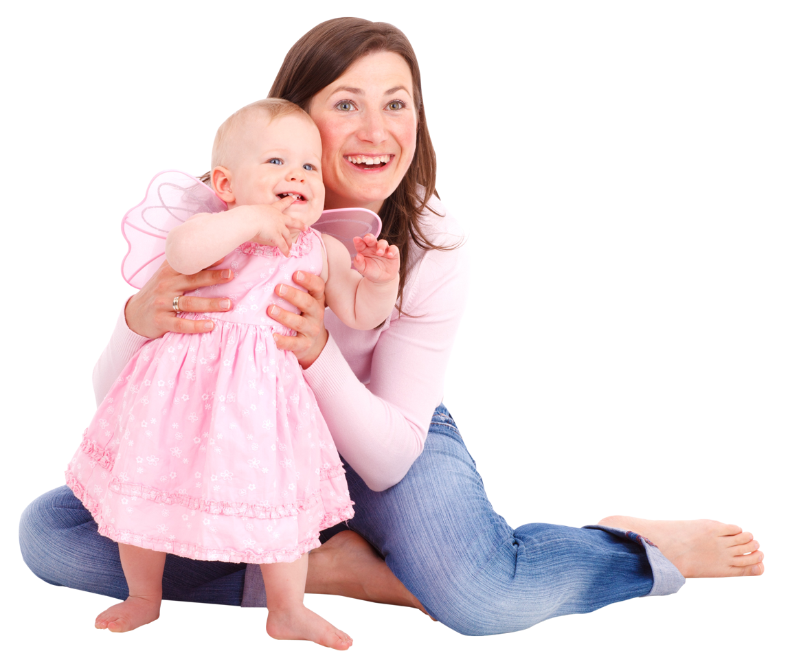 Mother Daughter Happiness PNG Image