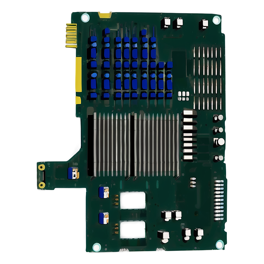 Motherboard Silhouette Png 06202024 PNG Image