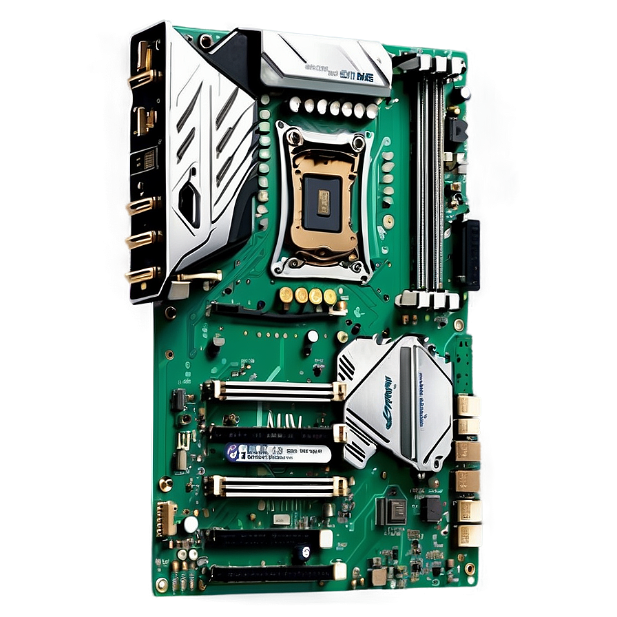 Motherboard With Cpu Slot Png 06202024 PNG Image