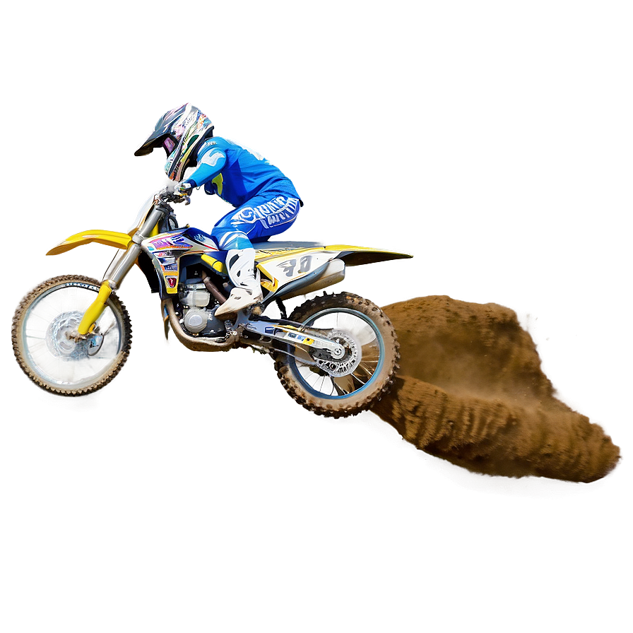 Motocross Rider In Air Png Hvc PNG Image