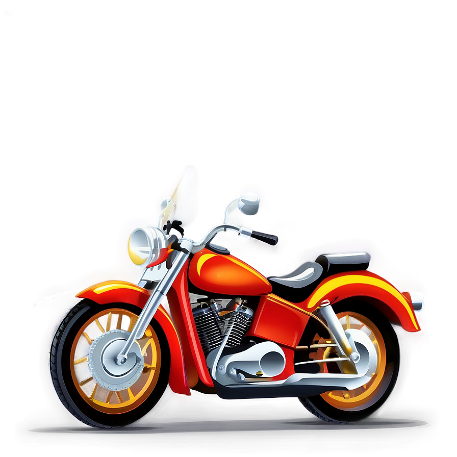 Motorcycle Car Vector Clipart Png Hby46 PNG Image