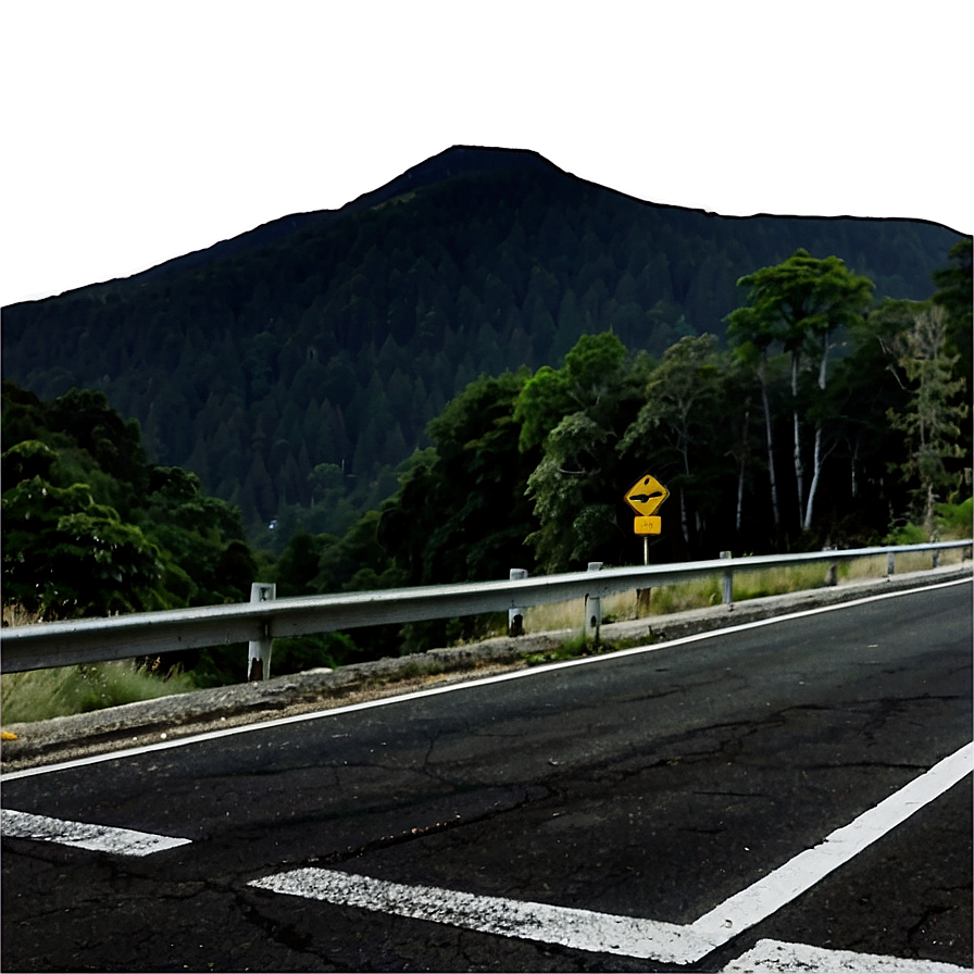 Mountain And Road Png Mkn PNG Image