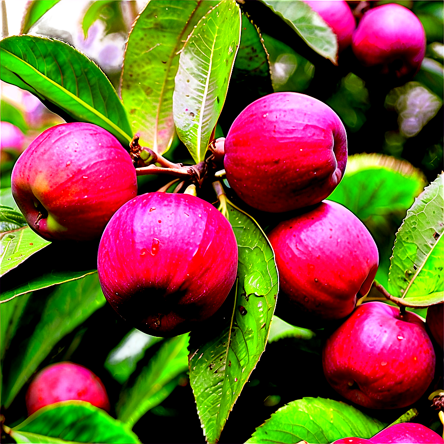 Mountain Apple Orchard Png Odk57 PNG Image