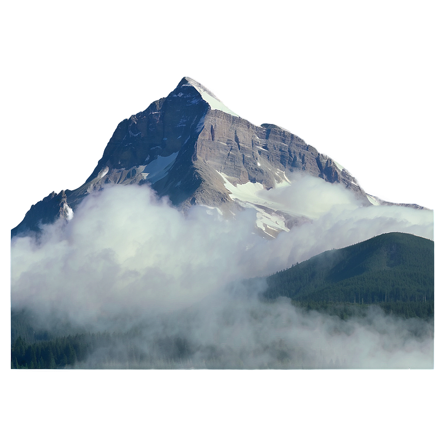 Mountain Fog Overlay Png Qju24 PNG Image