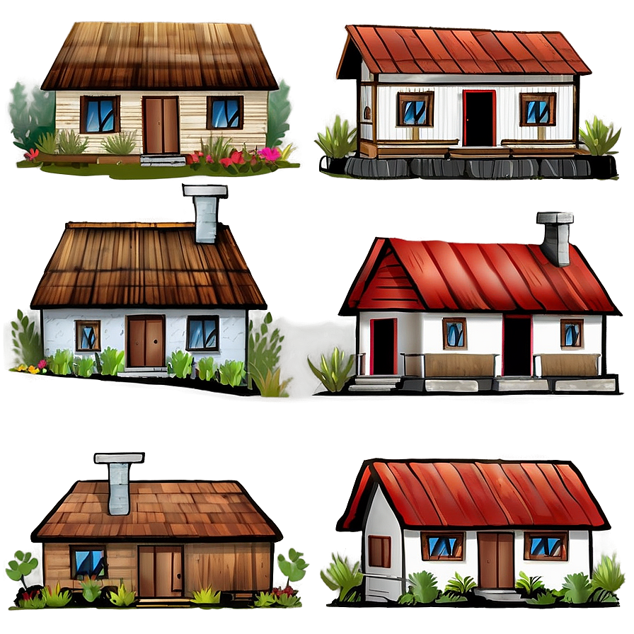 Mountain Houses Png Dwu PNG Image