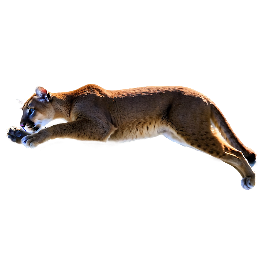 Mountain Lion At Dawn Png Mug PNG Image