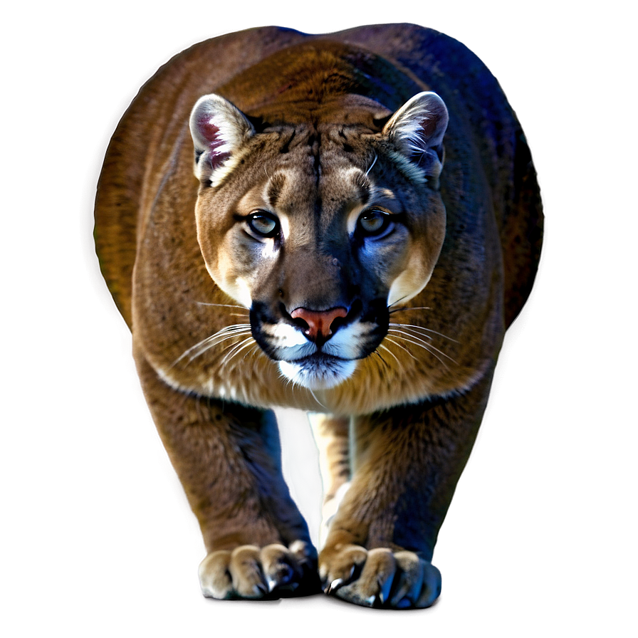 Mountain Lion D PNG Image