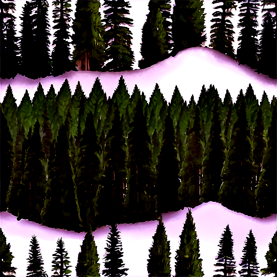 Mountain Pine Trees Png Wwo40 PNG Image